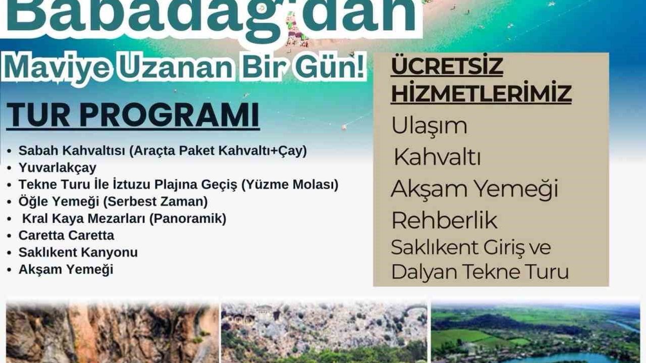 Babadağ Belediyesi kadınları denizle buluşturuyor