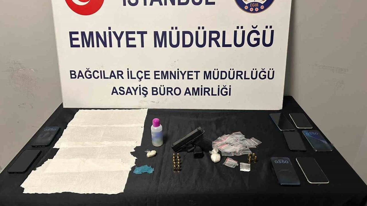 Bağcılar'da uyuşturucu bulundurulan adreste 5 kişi tutuklandı