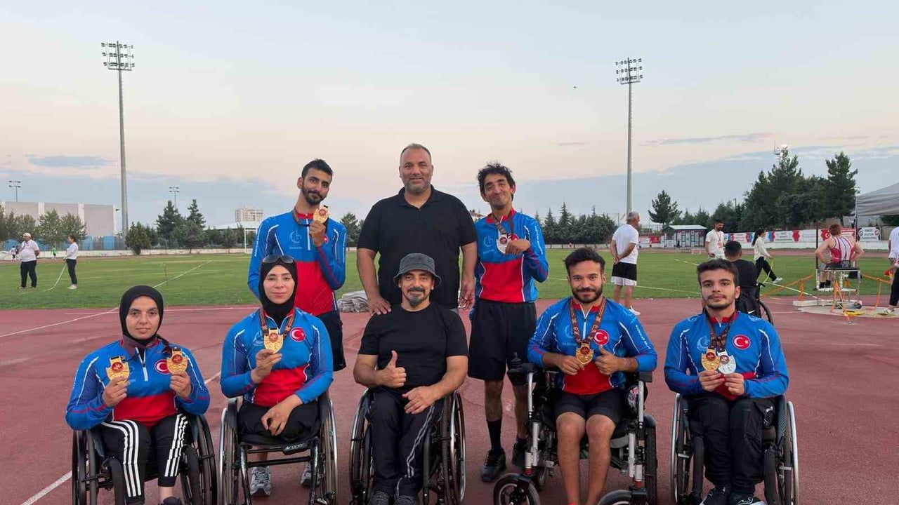 Bağcılar, para atletizmde Türkiye şampiyonu oldu