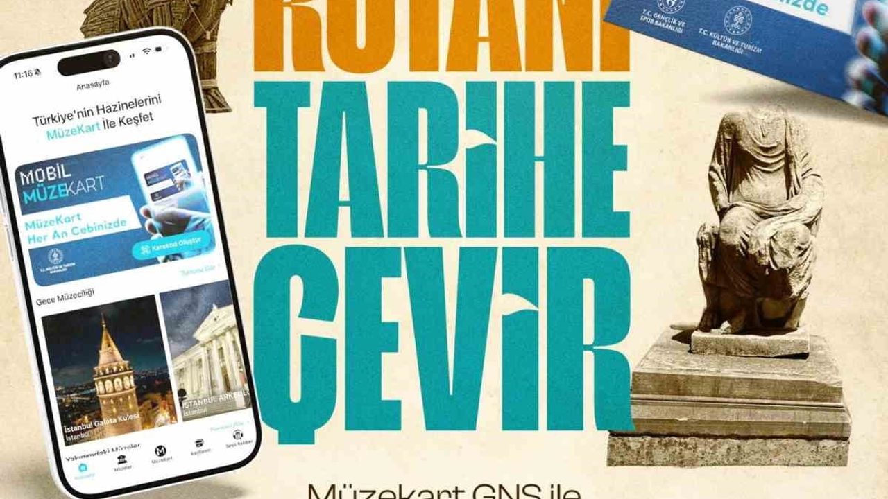 Bakan Bak'tan gençlere ücretsiz Müzekart GNS müjdesi