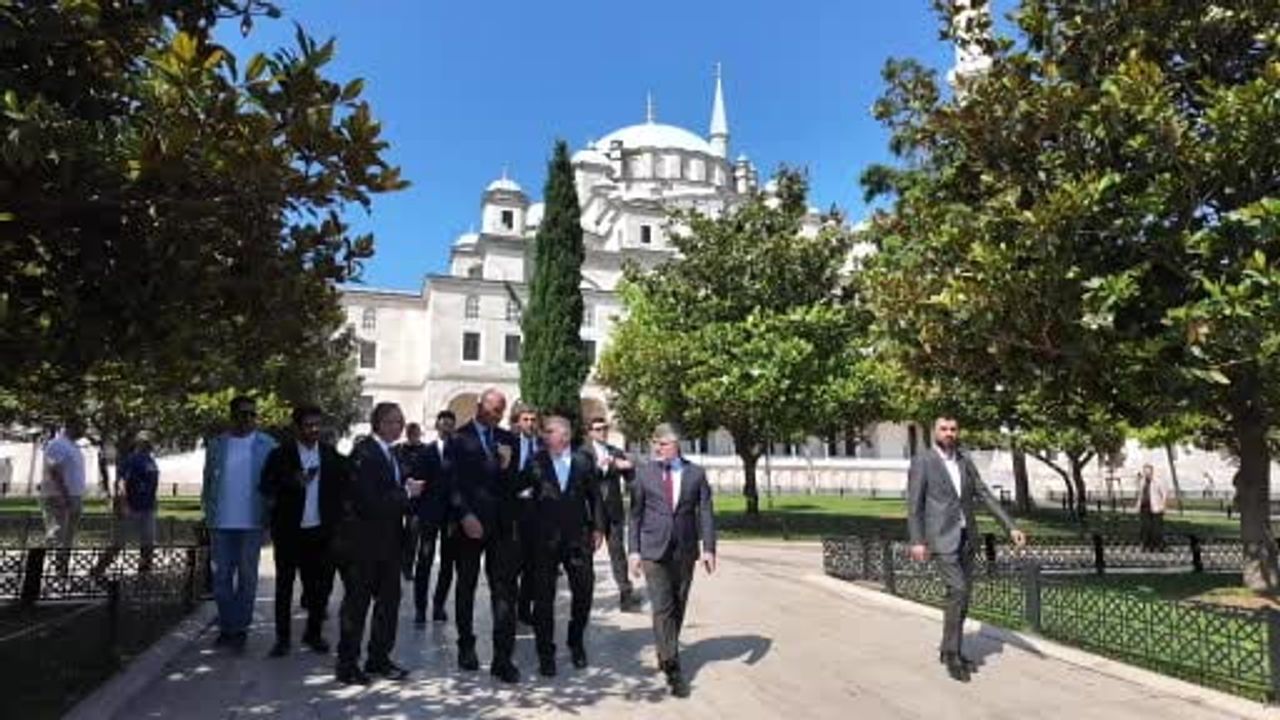 Bakan Ersoy, İhsan Fazlıoğlu ile kültür politikalarını görüştü