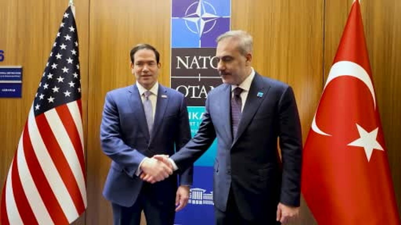 Bakan Fidan, ABD dışişleri bakanı Marco Rubio ile görüştü
