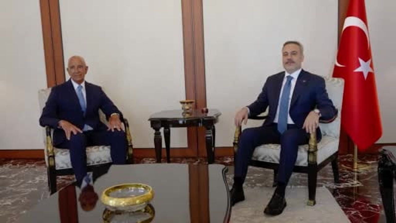 Bakan Fidan, ABD'nin Ankara büyükelçisi Tom Barrack'ı kabul etti