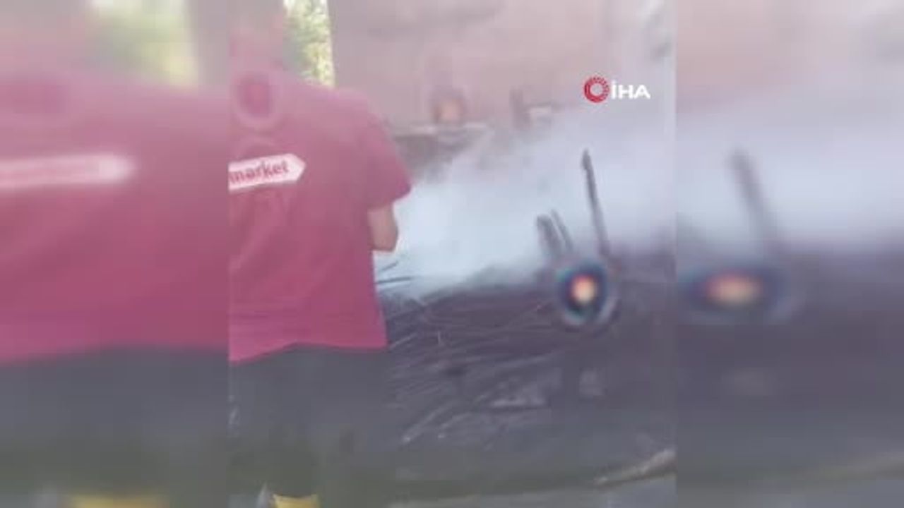 Bartın’da odunluk yangını vatandaşların müdahalesiyle büyümeden söndürüldü