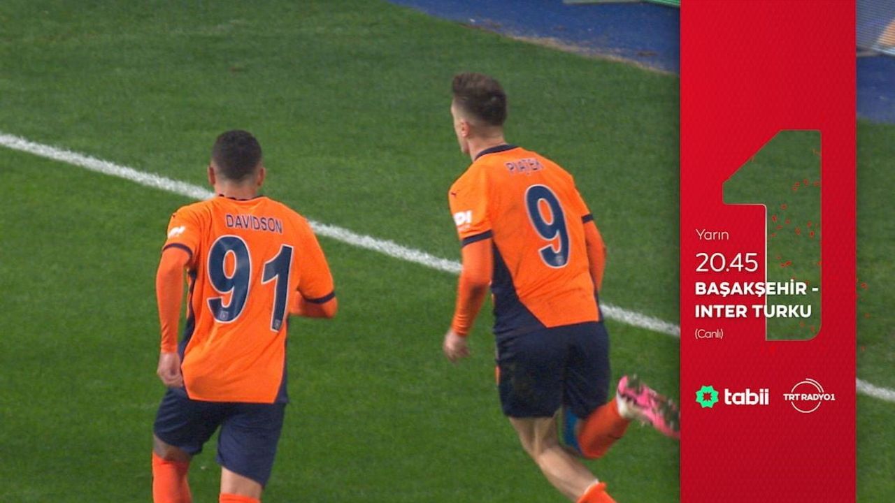 Başakşehir - Inter Turku maçı TRT 1'de