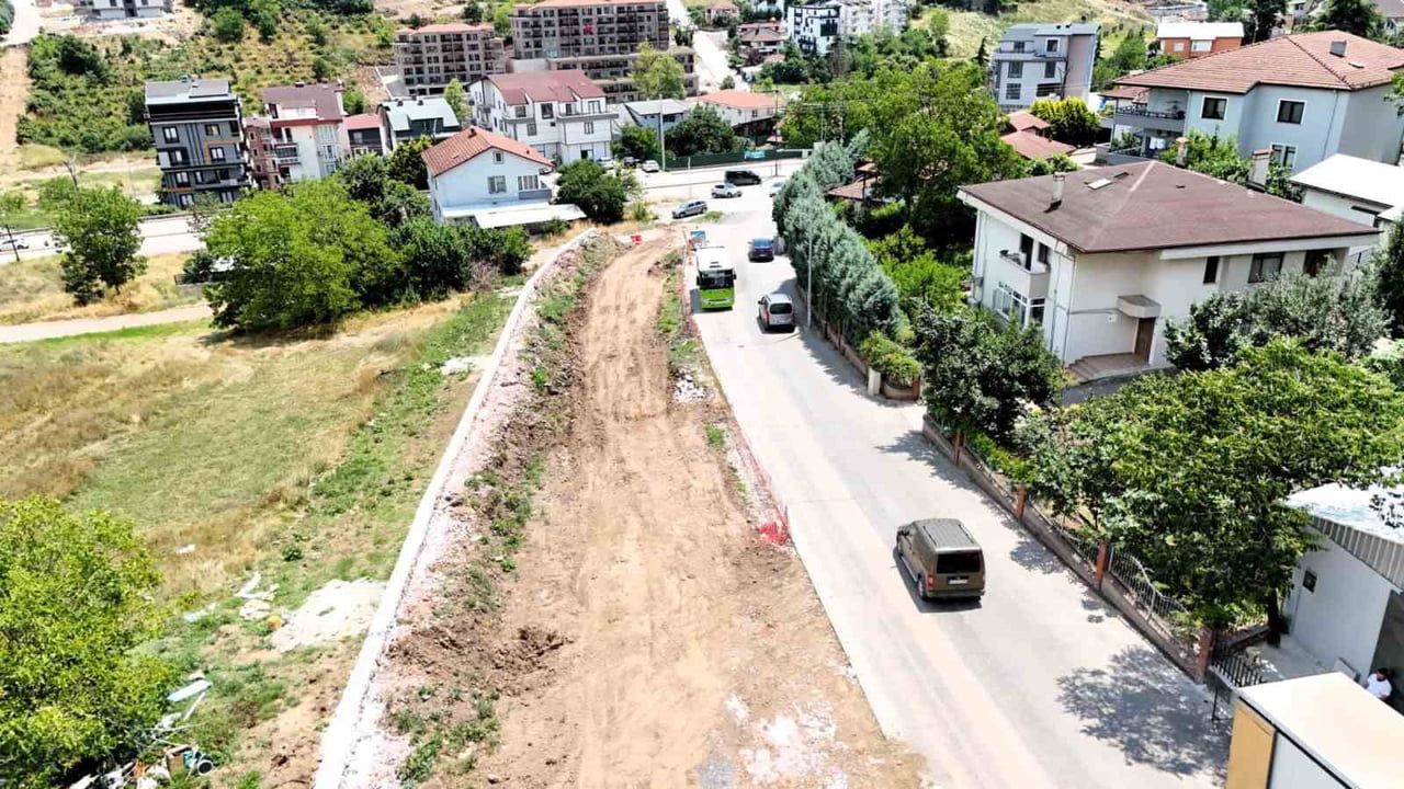 Başiskele trafiğini rahatlatacak ikinci etap projesinde sona doğru