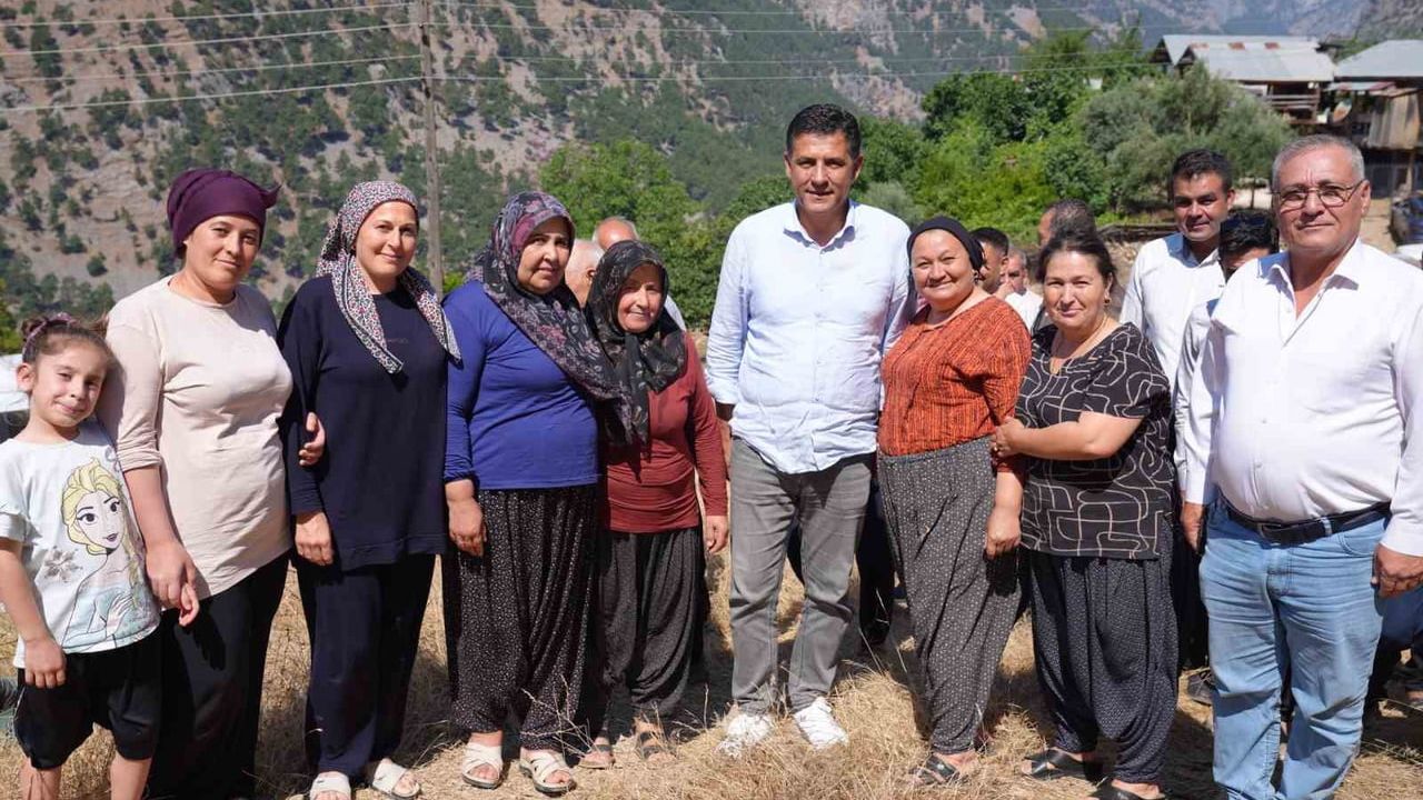 Başkan Atlı kırsal mahallede vatandaşlarla buluştu