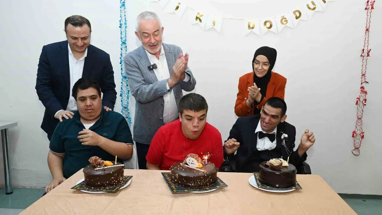 Başkan Başdeğirmen'den engelsiz yaşama doğum günü ziyareti