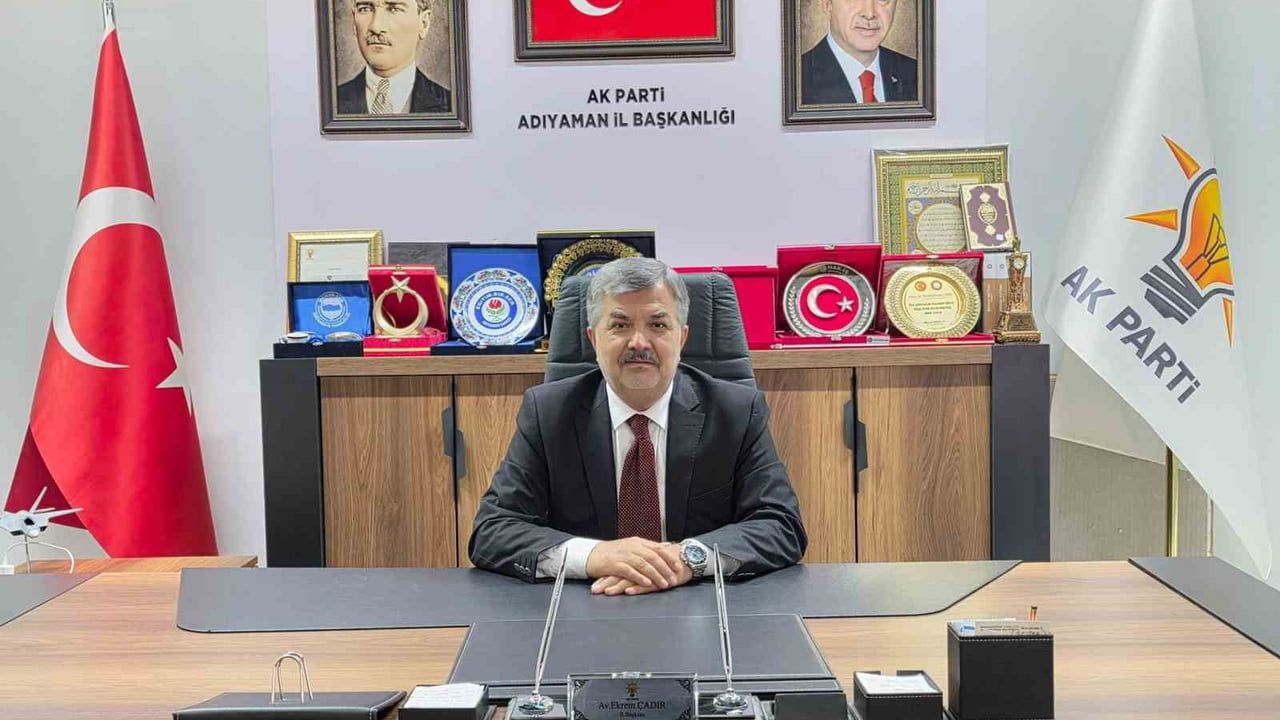 Başkan Ekrem Çadır'dan 15 Temmuz mesajı