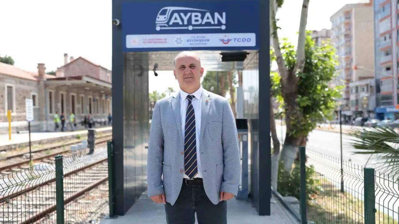 Başkan Kaya: AY-BAN banliyö hattı 17 temmuz cuma seferlere başlıyor