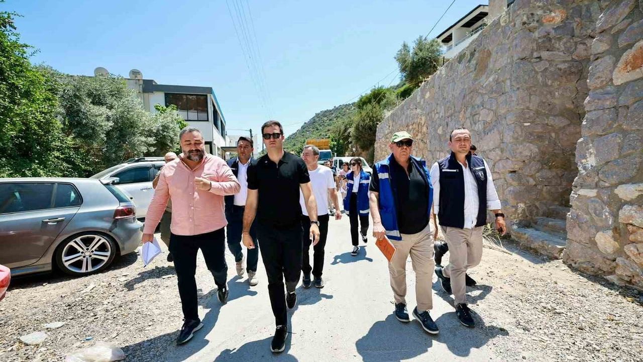 Başkan Mandalinci saha ziyaretlerini sürdürüyor