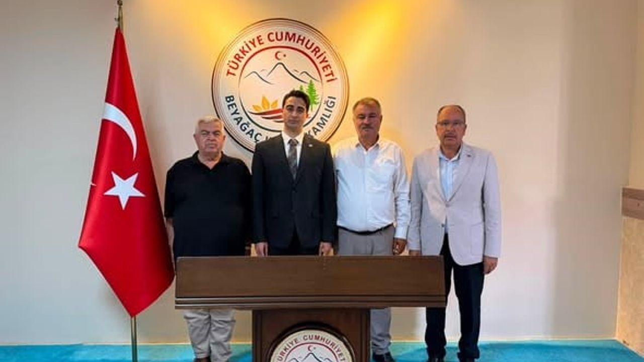 Başkan Pütün’den yeni kaymakam Haydari’ye hayırlı olsun ziyareti