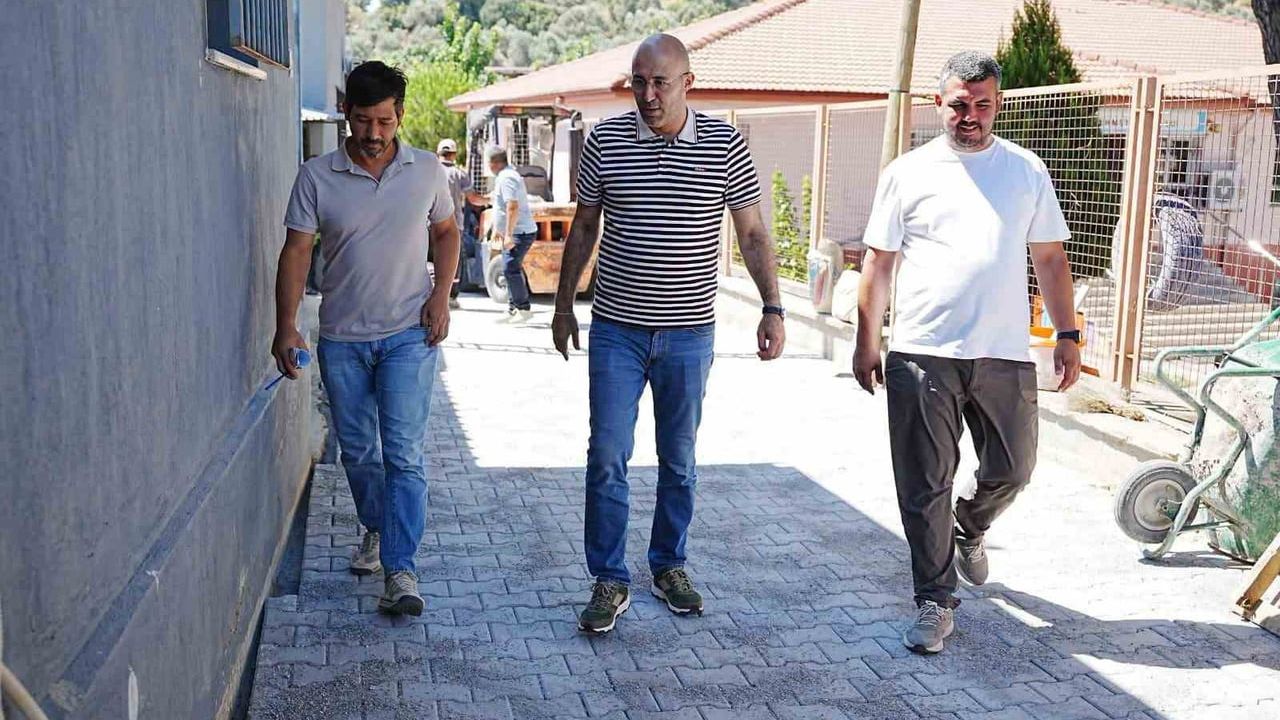 Başkan Zencirci Mursallı’daki çalışmaları yerinde inceledi