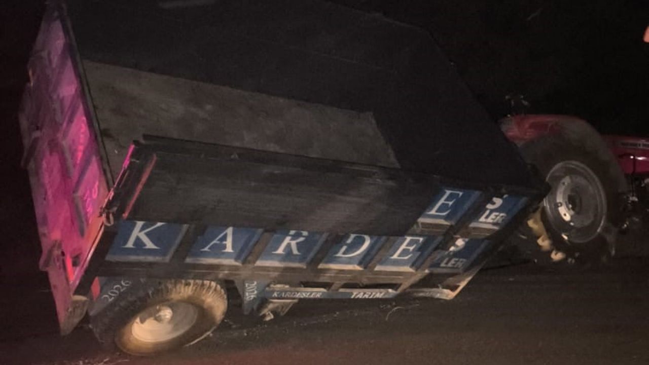 Baskil’de Deliktaş köyünde traktör ve otomobil çarpıştı: 10 yaralı, 3'ü ağır