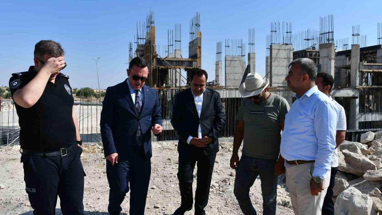Başsavcıdan yeni adliye sarayı inşaatında inceleme