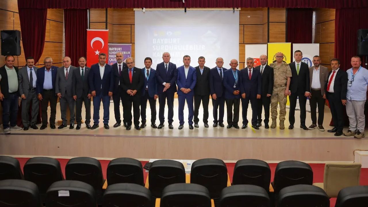 Bayburt’un kalkınma vizyonu çalıştayda ele alındı