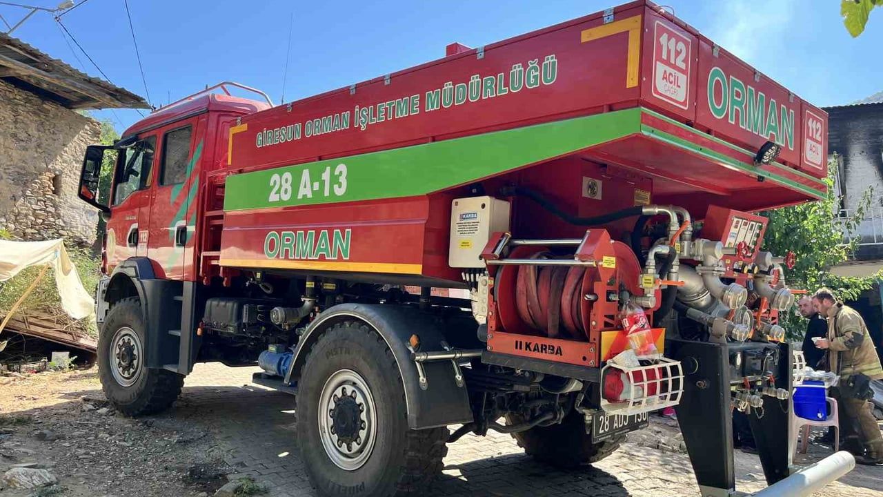 Bayındır’da orman yangınlarına karşı Giresun'dan takviye