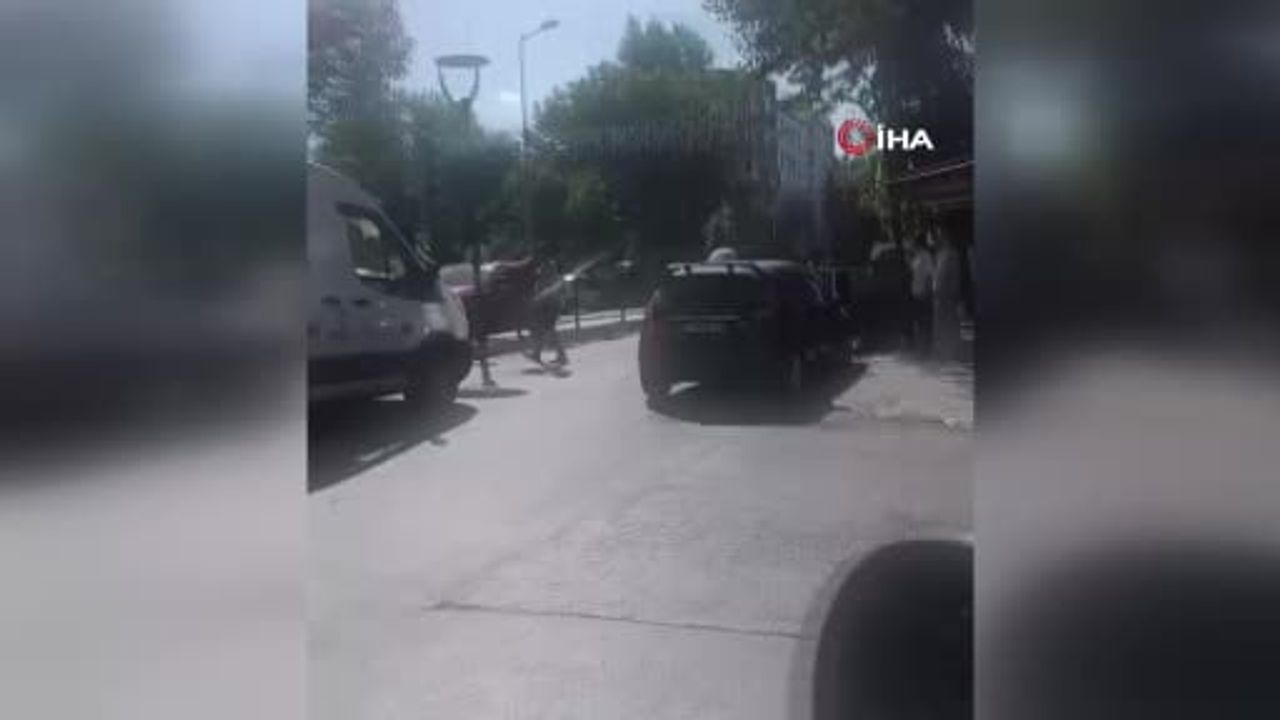 bayrampaşa’da fırın önünde araya giren esnaf kurşunların hedefi oldu
