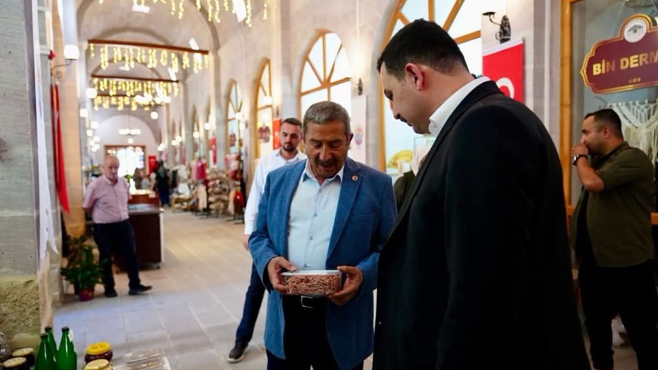 Bedestenin nabzı tutuldu: Yusuf Paşa Bedesteni'nde esnaf ve kadın girişimcilerle ortak değerlendirme