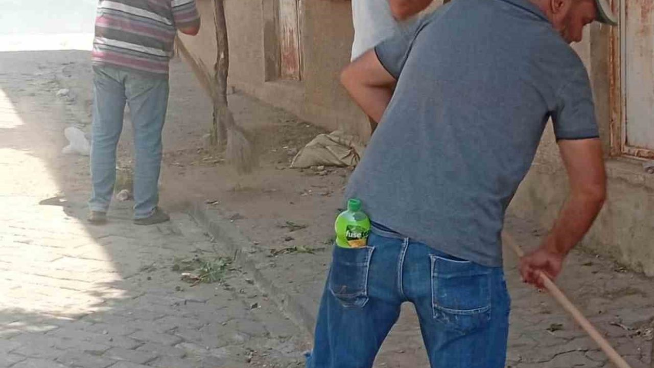 Belediye ekipleri Sultanhisar'da var gücüyle sahada