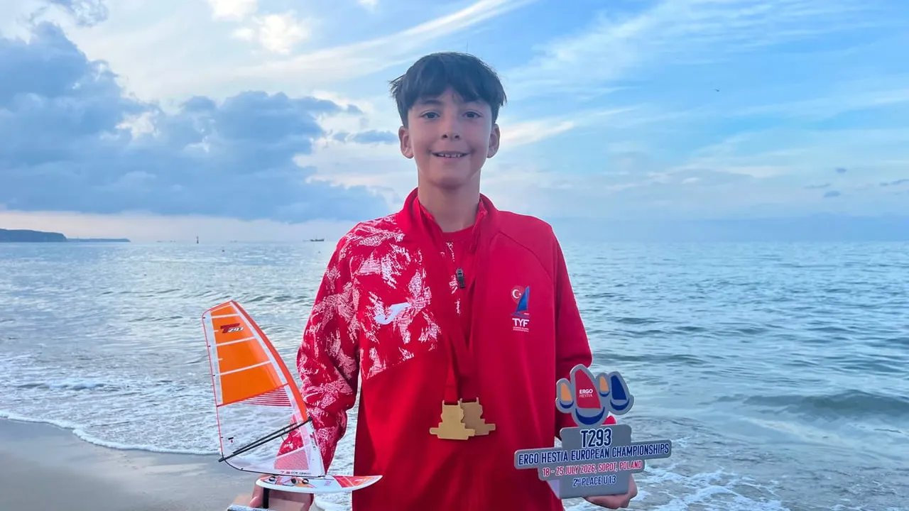 Berk Pala Polonya'da U13 kategorisinde Avrupa ikincisi oldu