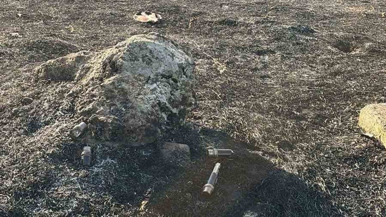 Biçme makinesi kıvılcımı orman yangınına yol açtı, operatör gözaltında