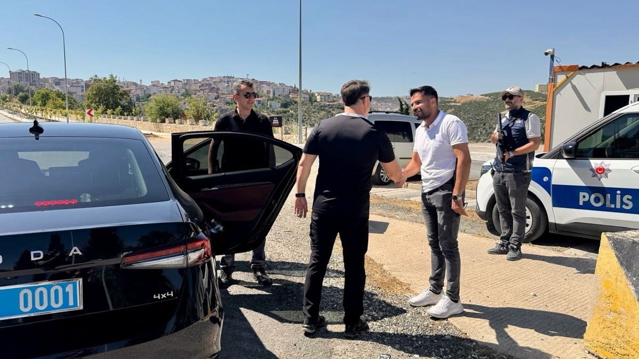 Bilecik il emniyet müdürü Çağlar denetimleri yerinde inceledi