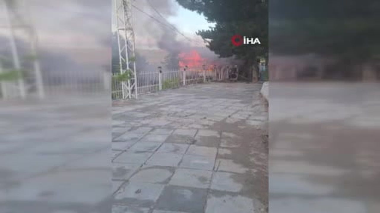 Bilecik mesire alanında mutfak yangını: can kaybı yok, soğutma çalışmaları sürüyor