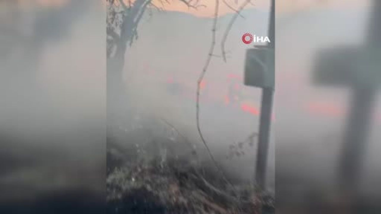 Bilecik’te boş ahır yangını olası faciayı önledi