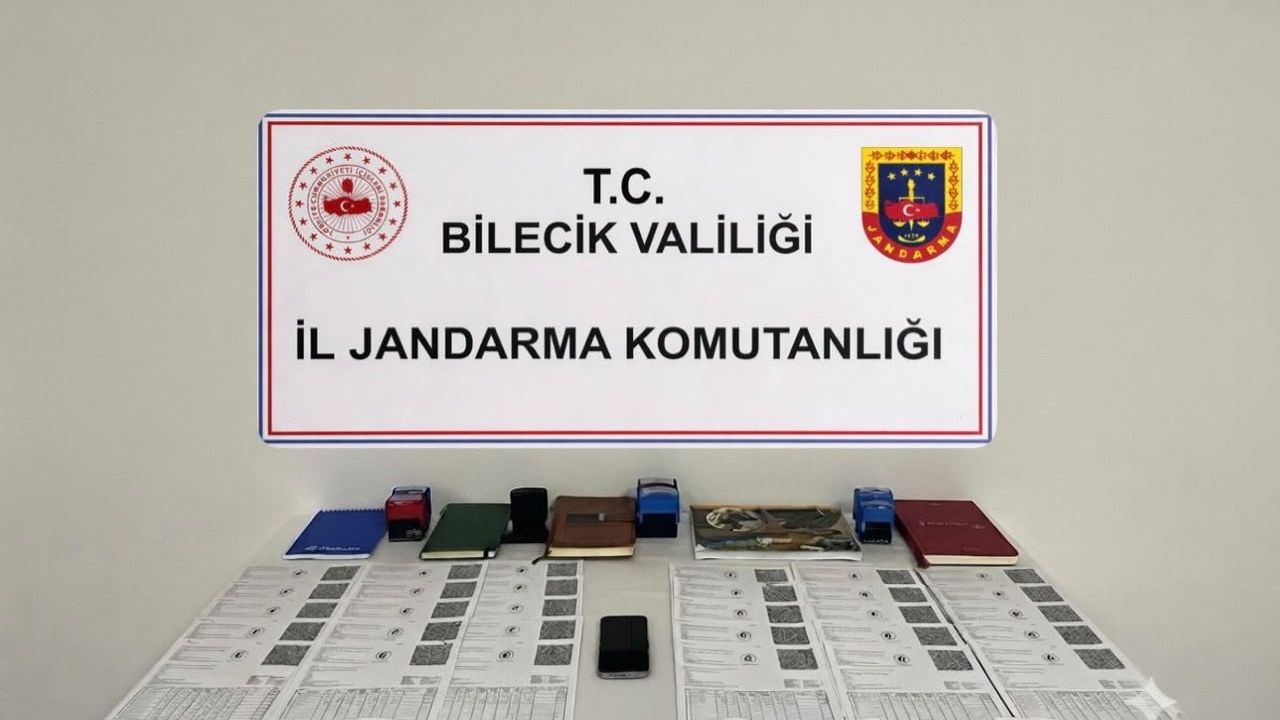 Bilecik'te hayali satışlarla 14,5 milyon lira değerinde sahte fatura ele geçirildi