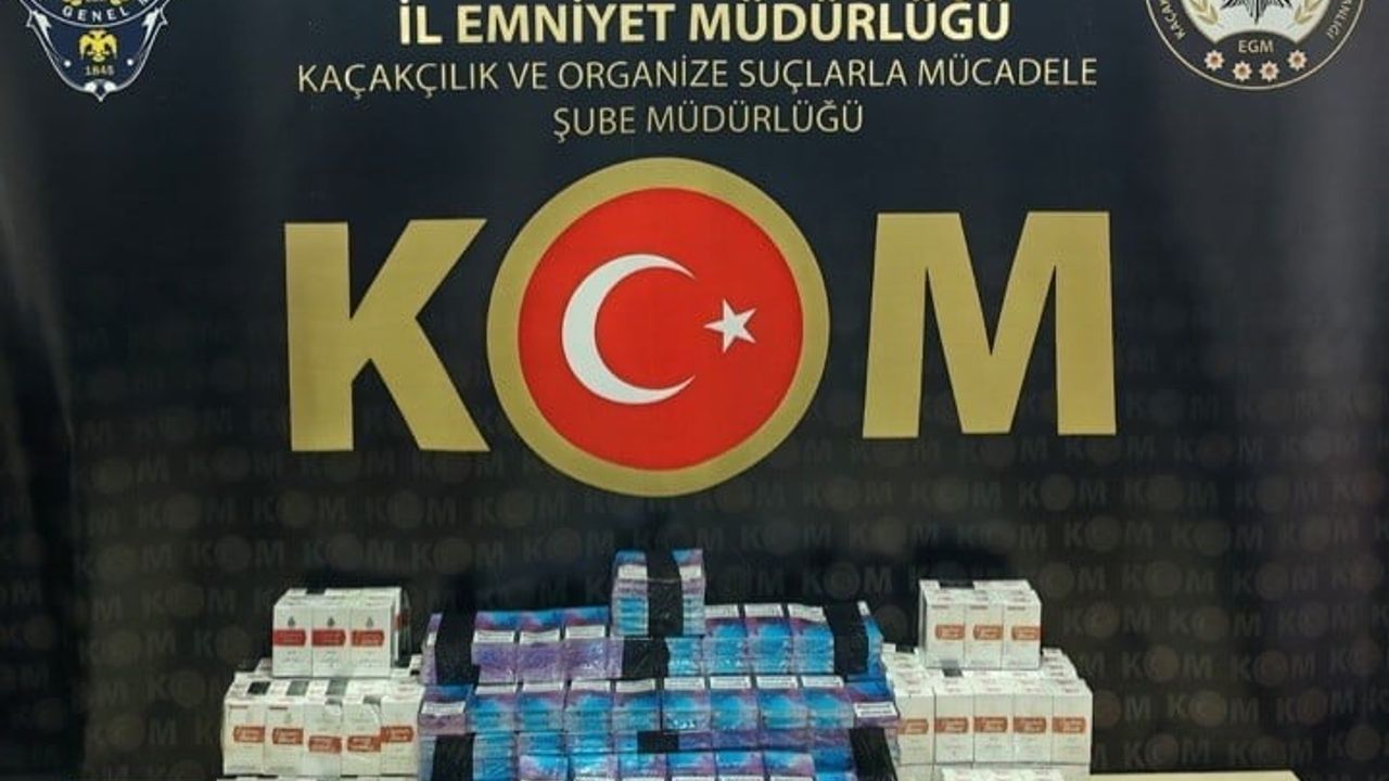 Bilecik'te kaçakçılığa darbe: 590 paket sigaraya el konuldu