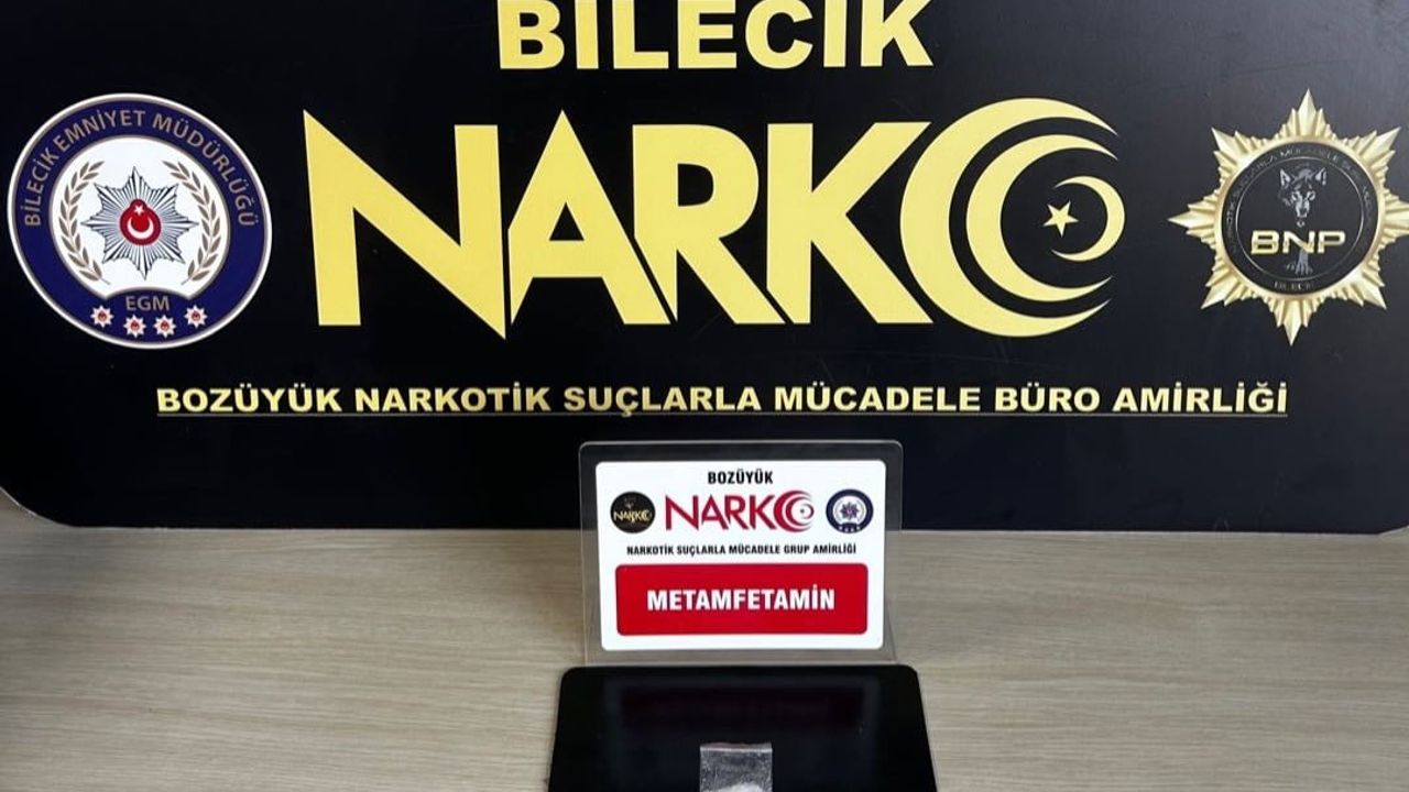 Bilecik’te uyuşturucu operasyonu: 1 gözaltı