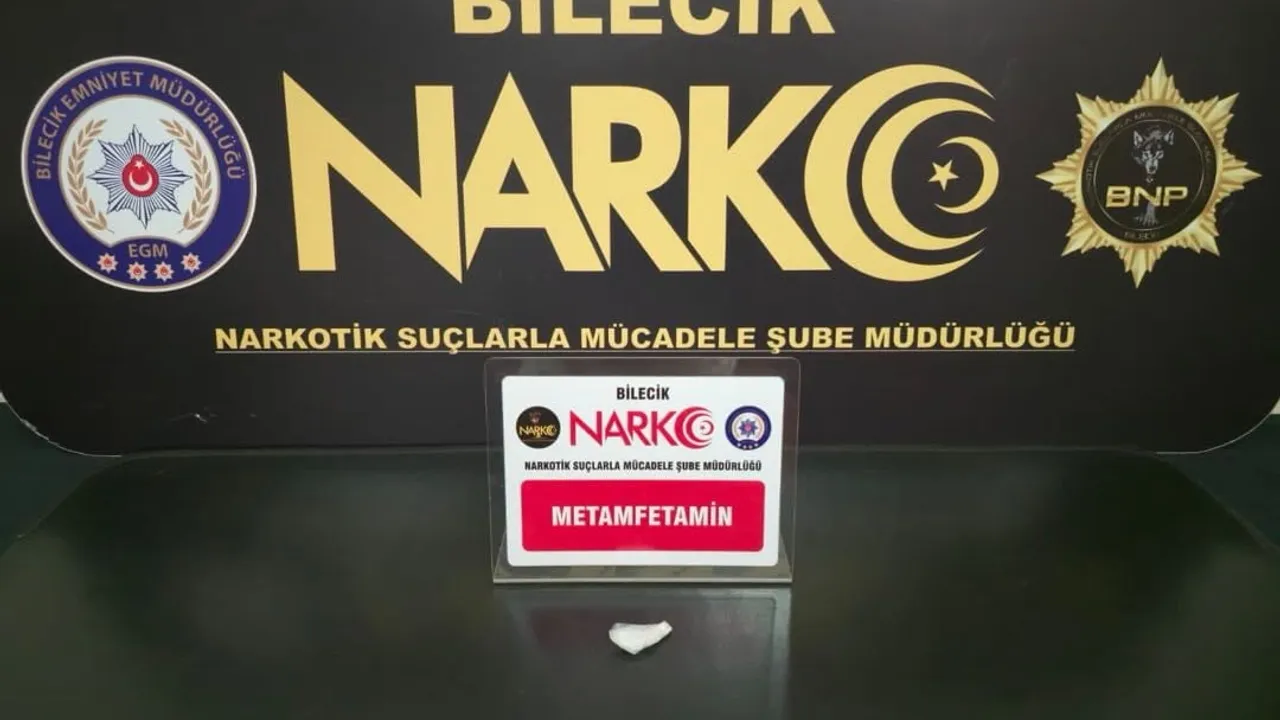 Bilecik’te uyuşturucu operasyonunda 1 kişi gözaltına alındı