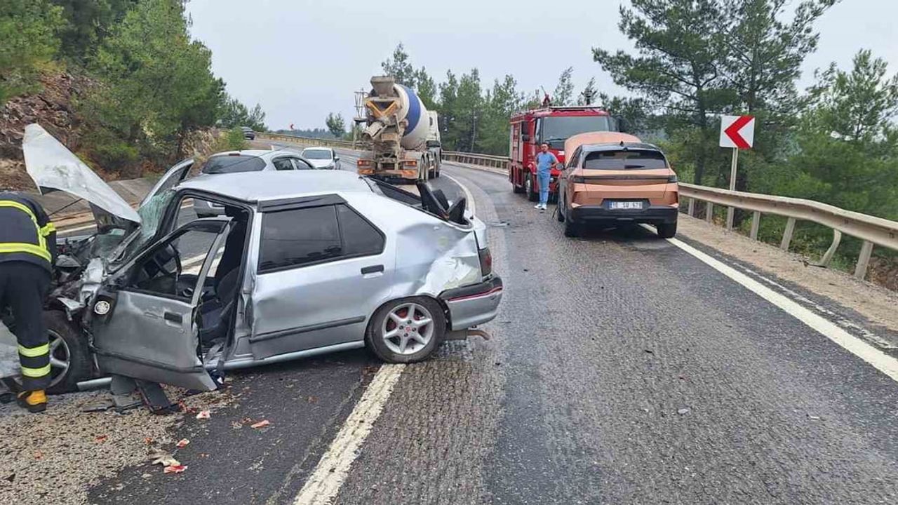 Bilecik’te zincirleme kaza: 2 yaralı