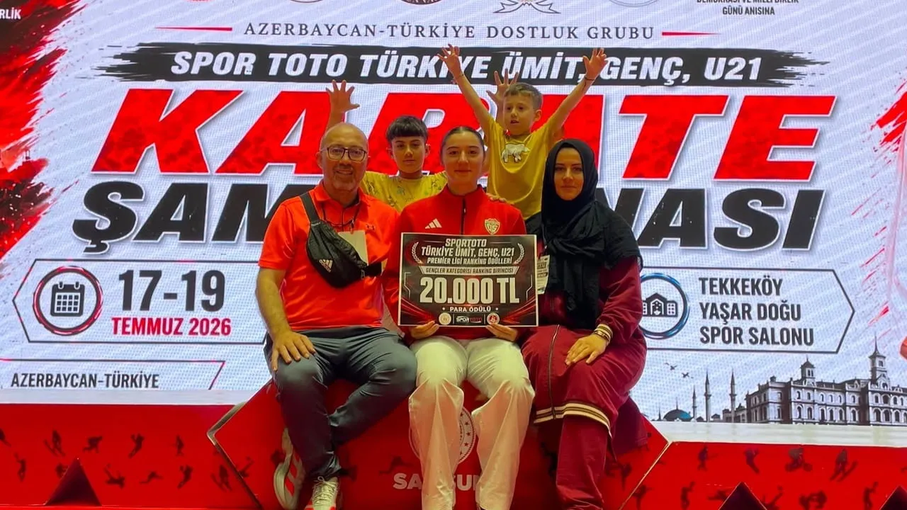 Bilecikli sporcu Tuğba Çürük Türkiye şampiyonu oldu