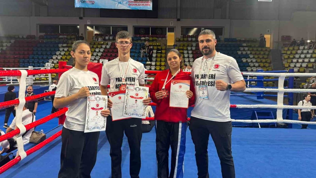 Bilecikli sporcular Türkiye şampiyonası'ndan iki madalyayla döndü