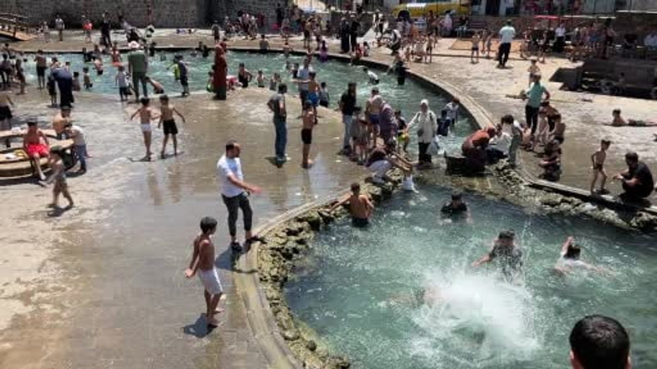 Binlerce yıllık Anzele suyu, Diyarbakırlı çocukların serinleme adresi oldu