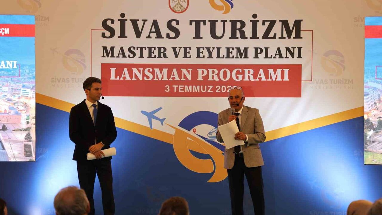 Bir yıllık turizm geliri 65 milyar dolara ulaştı: Sivas turizm master planı tanıtıldı