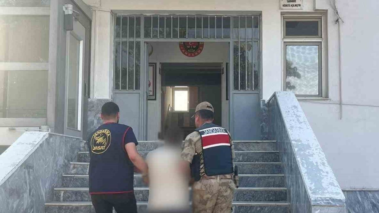 Birecik'te aranan hırsızlık hükümlüsü jandarmanın operasyonuyla cezaevine gönderildi