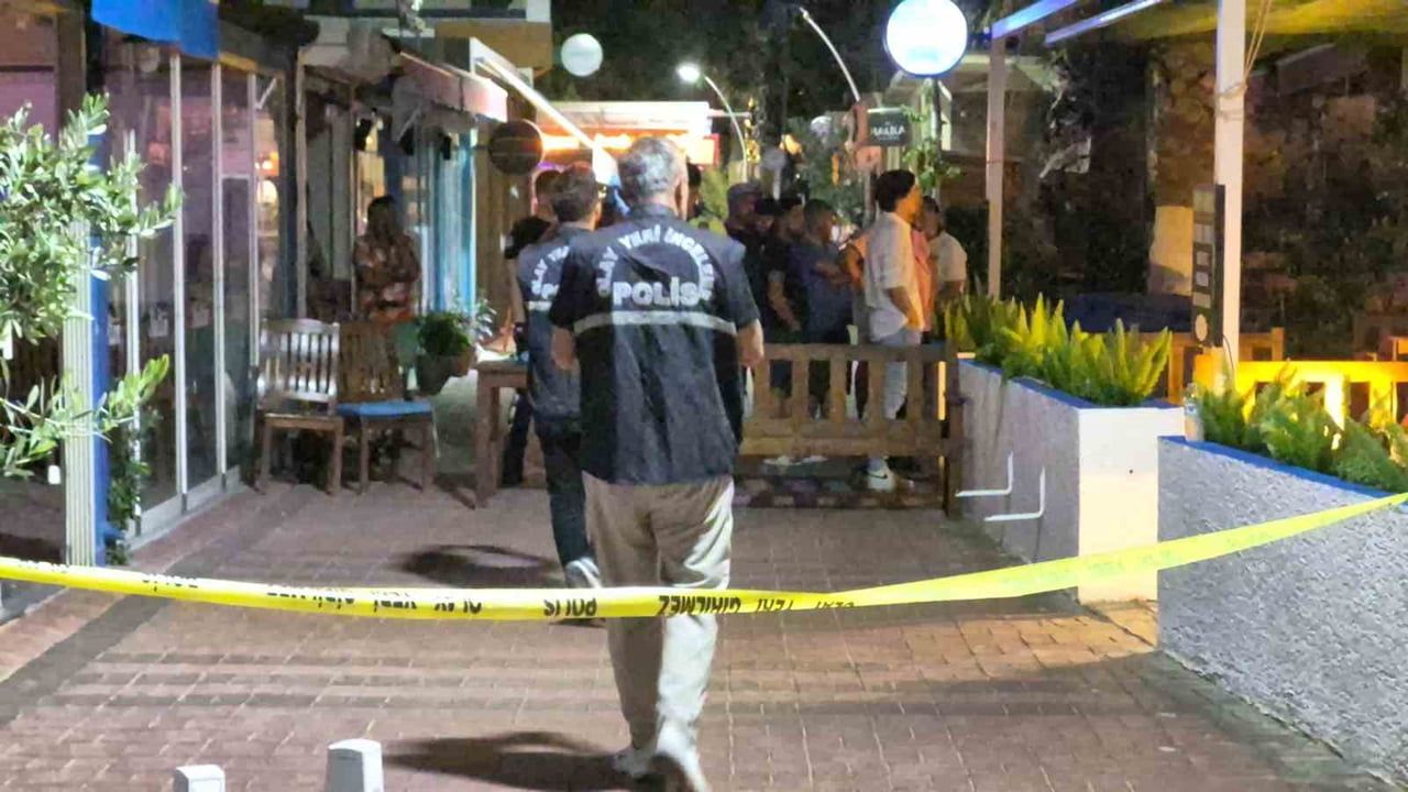 Bodrum'da restoranda silahlı saldırı: 1 ölü