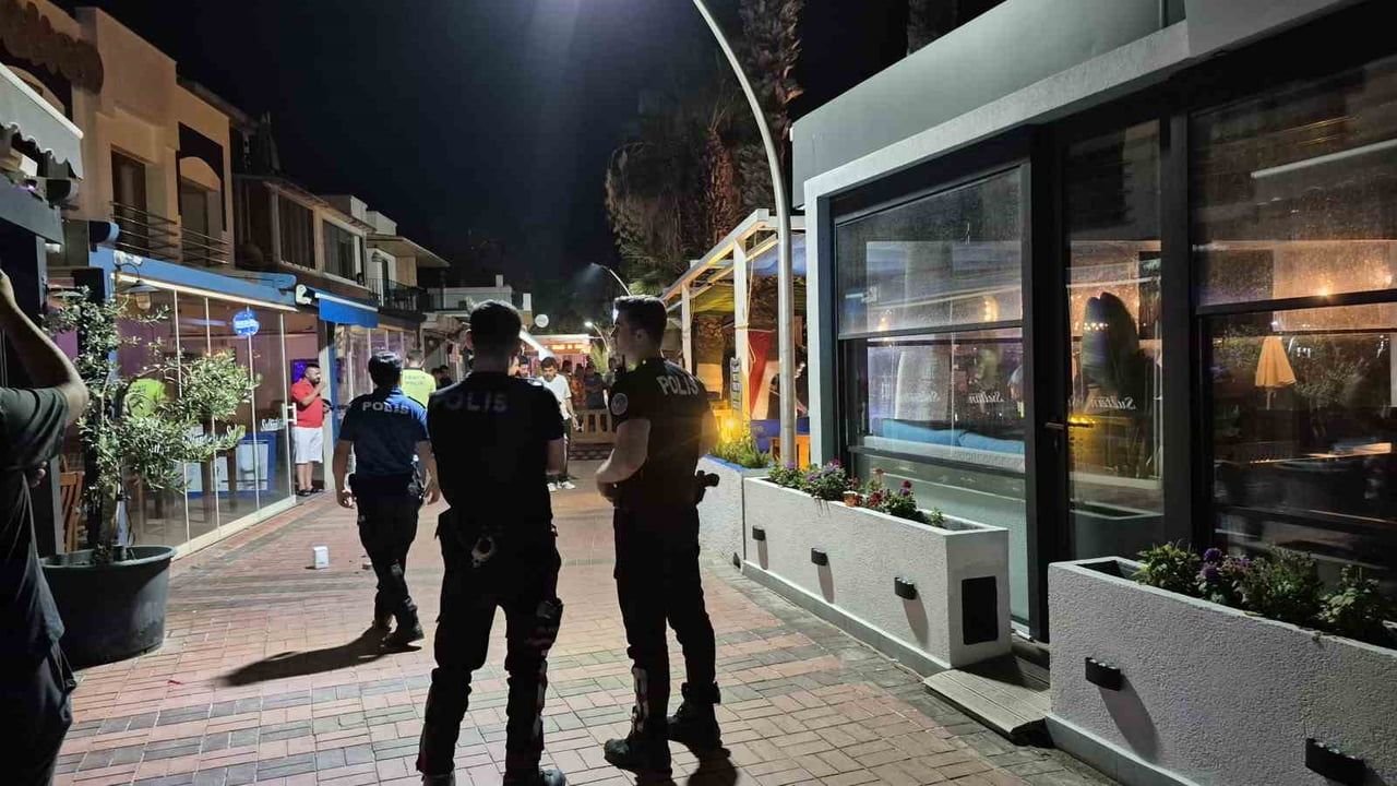 Bodrum'da restoranda silahlı saldırı: bir kişi hayatını kaybetti, şüpheli gözaltında