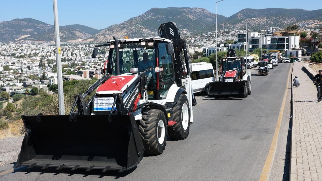 Bodrum’da son iki yılda envantere 48 yeni araç eklendi