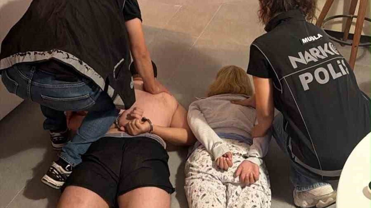 Bodrum'da uluslararası operasyonda kırmızı bültenle aranan uyuşturucu taciri yakalandı