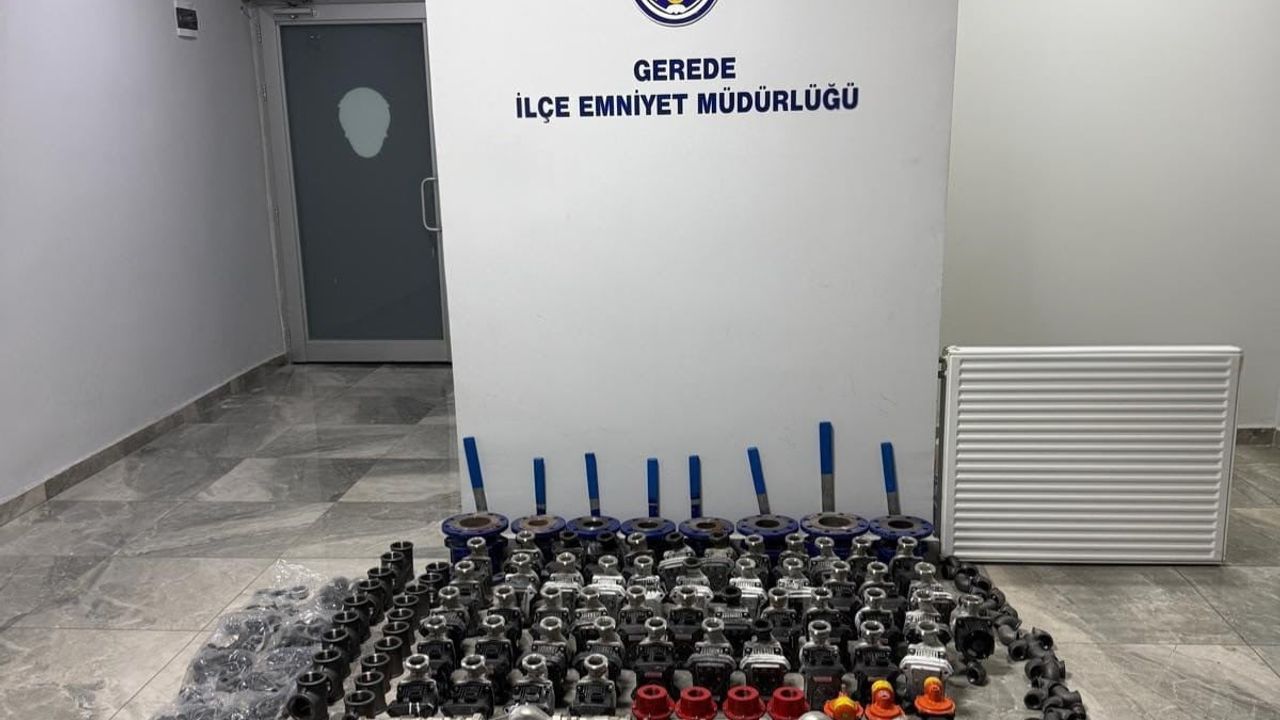 Bolu’da şantiyeden çaldığı 2,5 milyon lira değerindeki malzemeleri satarken yakalandı