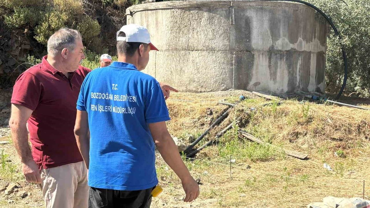 Bozdoğan’da yatırım ve hizmet çalışmaları yerinde incelendi
