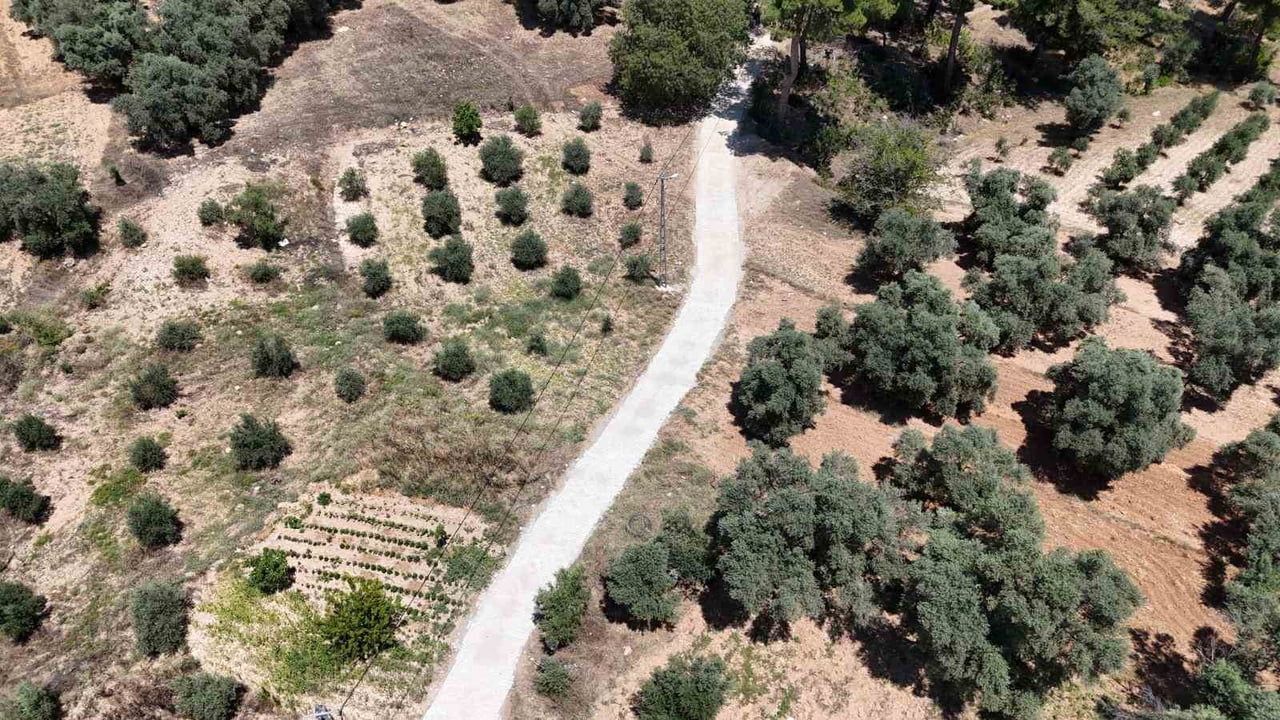 Bozdoğan Güvenir'de yol çalışması tamamlandı