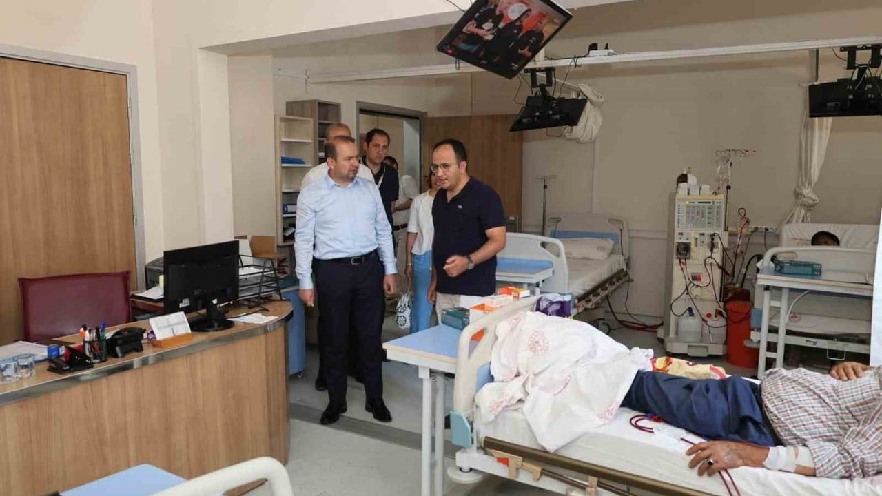 Bozdoğan Rasim Menteşe İlçe Devlet Hastanesi'nde hizmetler yerinde değerlendirildi