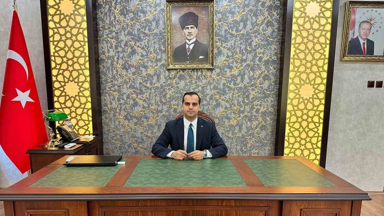 Bozkır kaymakamı Enes Özkan göreve başladı