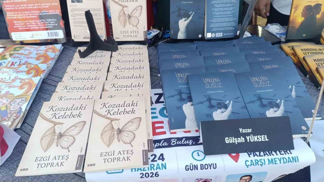 Bozüyüklü yazarlar Kınık'ta okurlarıyla buluştu