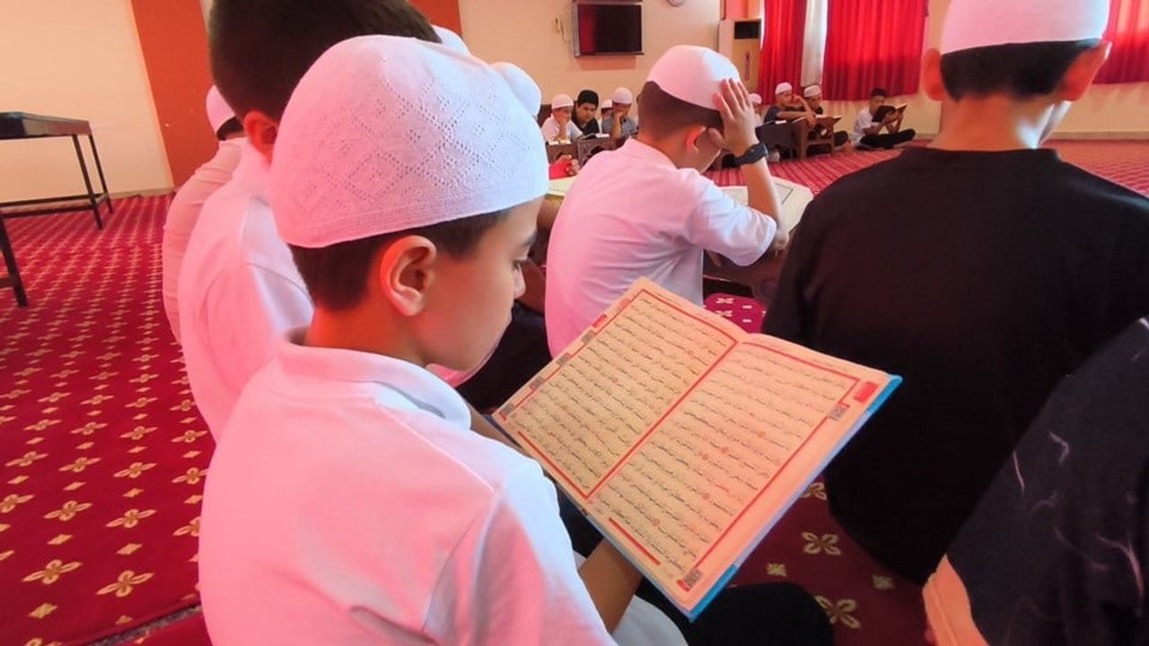 Bozyazı hafızlık kurslarında yeni döneme sıkı hazırlık